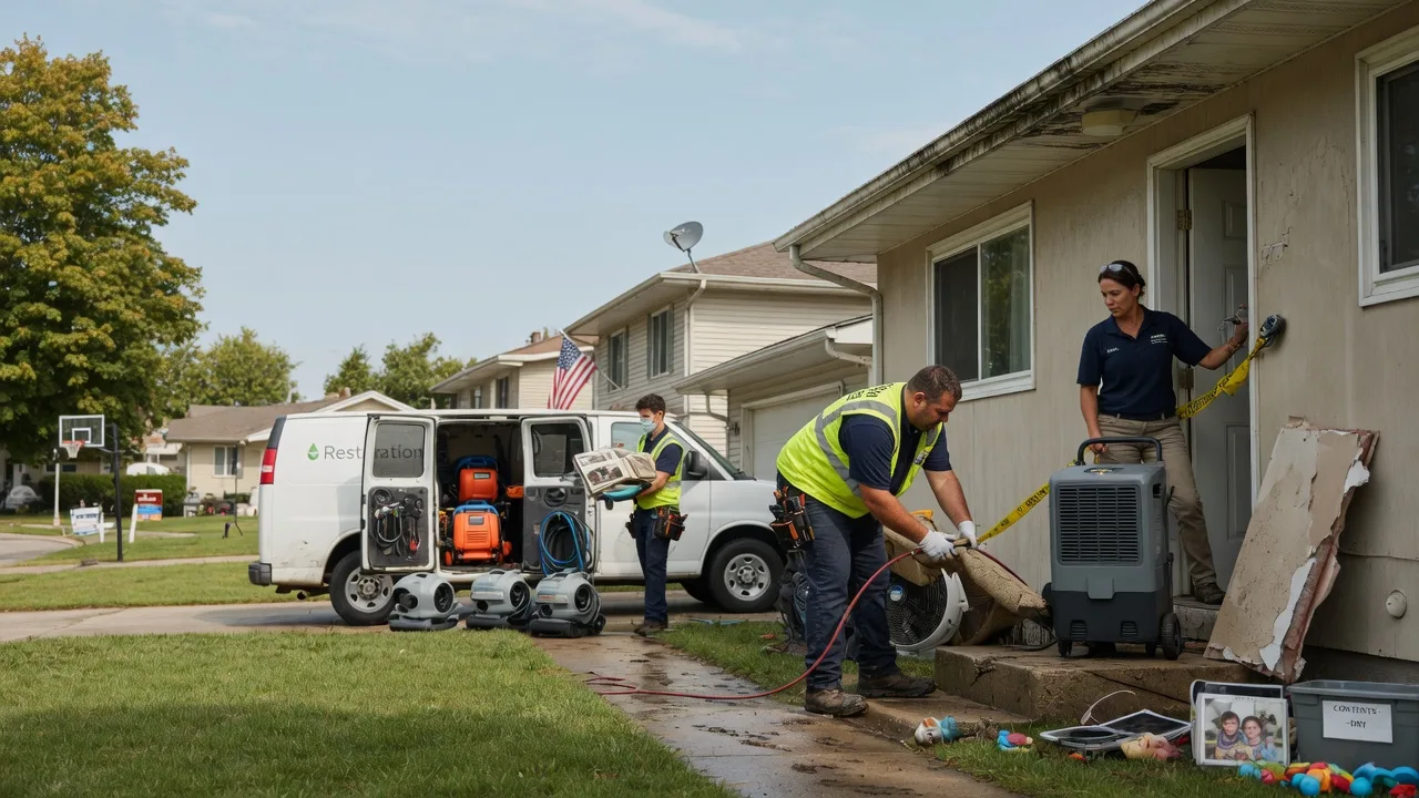Water Damage Restoration in Preston, OK near me